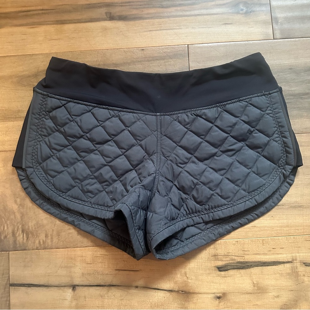 Lululemon Hot Cheeks Quilted Down Shorts